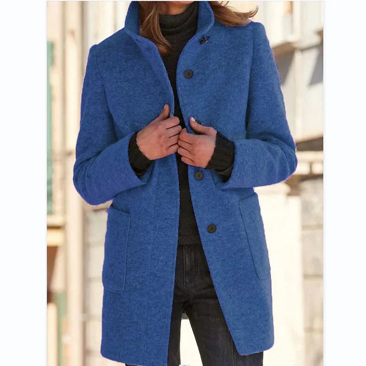 Zimfira - Long Sleeve Windbreaker Coat