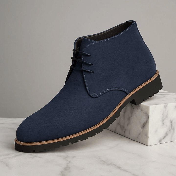 Zampa - Elegant Lace-up Leather Boot