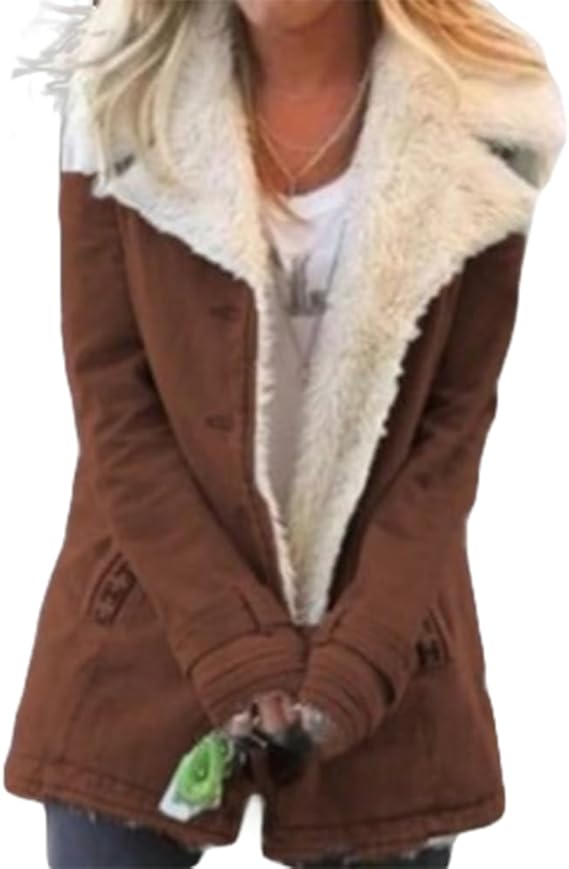 Zayna - Comfortable Long Sleeve Coat