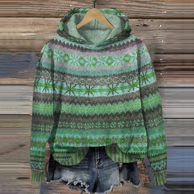 Annika - Ethnic Retro Hoodie
