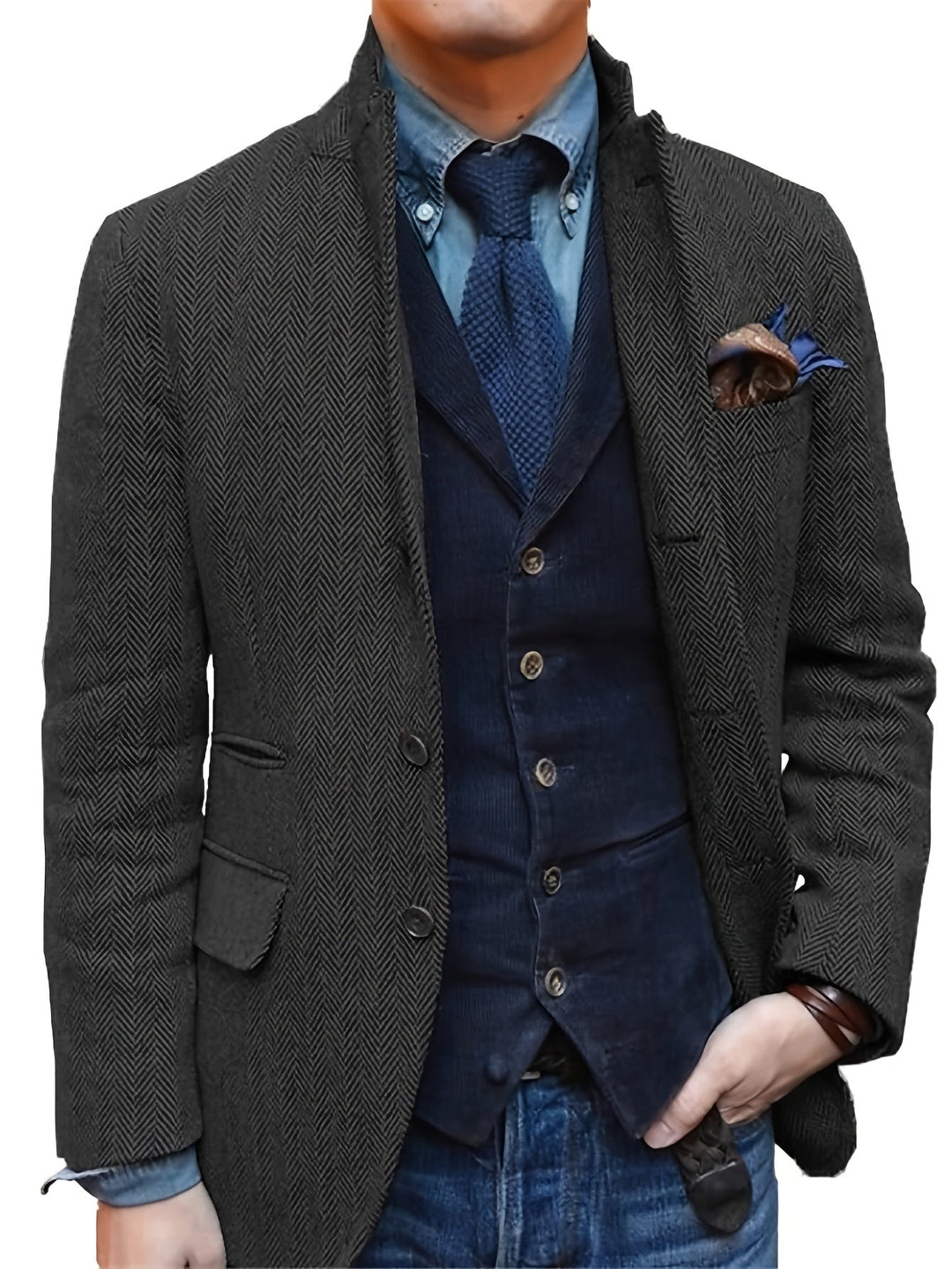 Dvian - Elegant Button Up Jacket